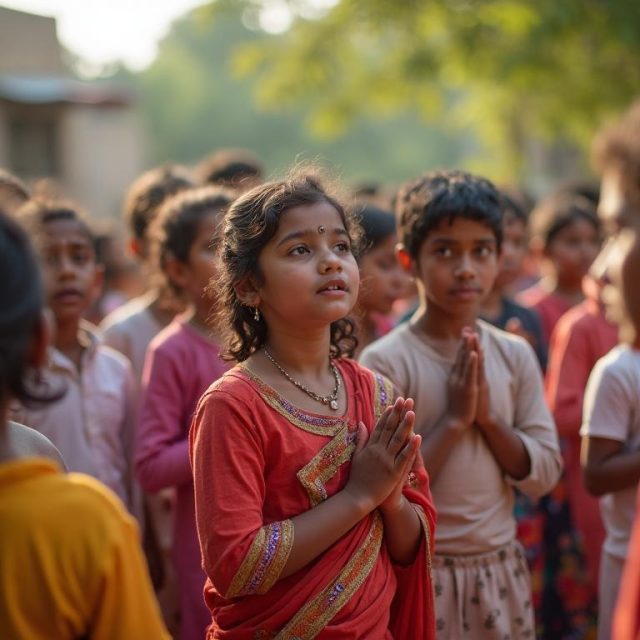 Children photograph 2 from Nirvanavan Foundation’s work in Alwar, Rajasthan