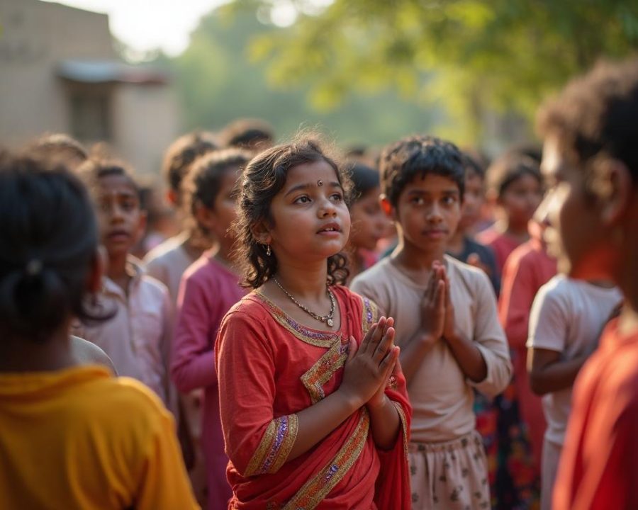 Children photograph 2 from Nirvanavan Foundation's work in Alwar, Rajasthan