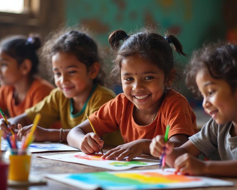 Children photograph 3 from Nirvanavan Foundation's work in Alwar, Rajasthan