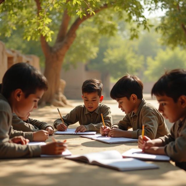 Children photograph 4 from Nirvanavan Foundation’s work in Alwar, Rajasthan