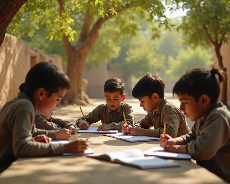 Children photograph 4 from Nirvanavan Foundation's work in Alwar, Rajasthan