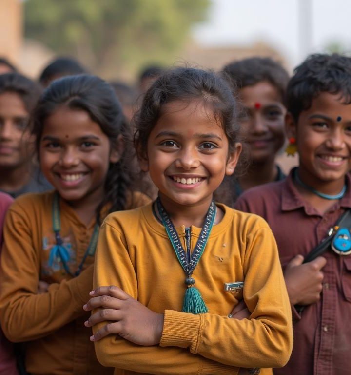 Children photograph 5 from Nirvanavan Foundation's work in Alwar, Rajasthan